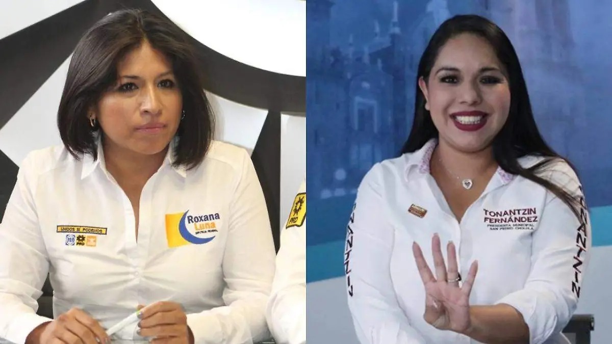 Roxana Luna Porquillo y Tonantzon Fernández Díaz